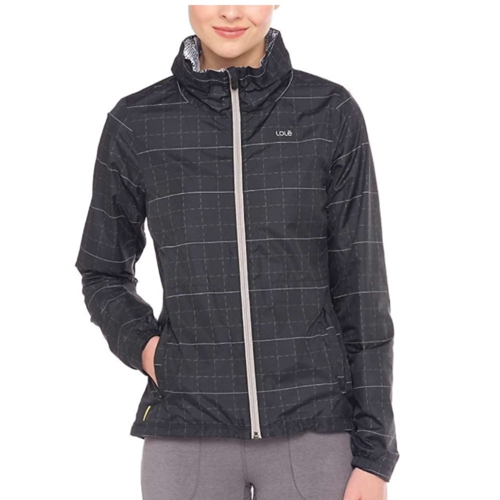 LOLE Women's Jive Jacket, Medium, Black. Light. Rain.